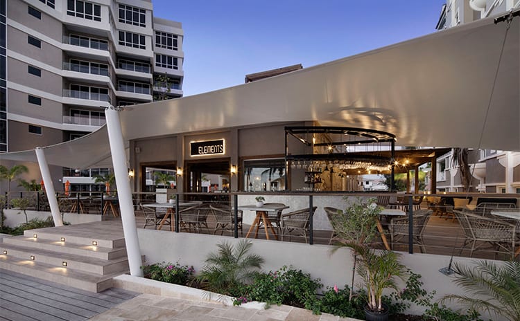 O2 Beach Club Elements